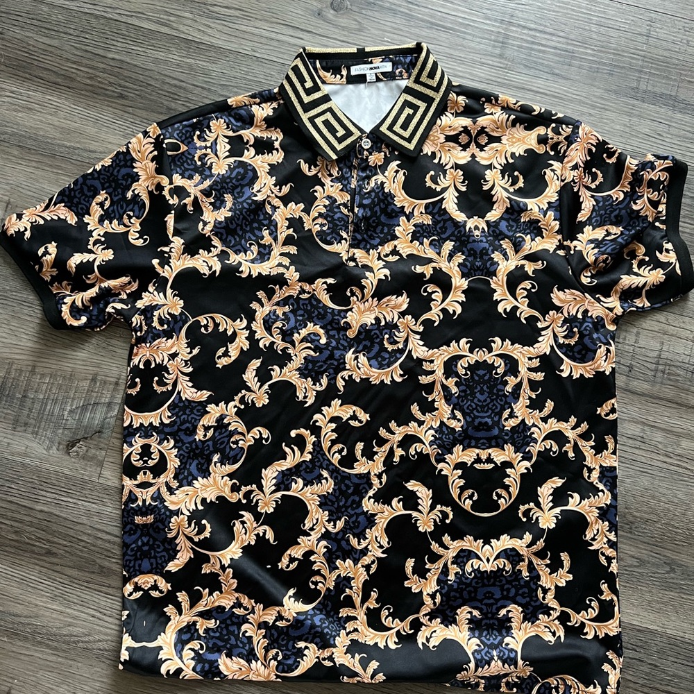 Fashion nova dangerous power polo T-shirt